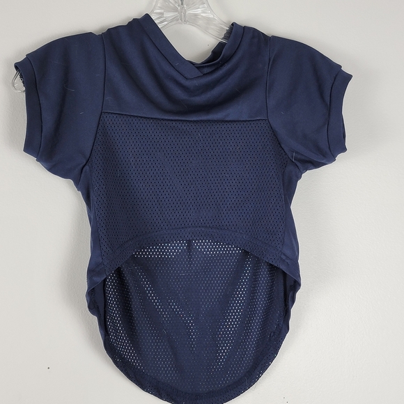 NFL Navy Blue Patriots Dog Jersey XL Athletic Football Fan Hunter - Picture 5 of 5